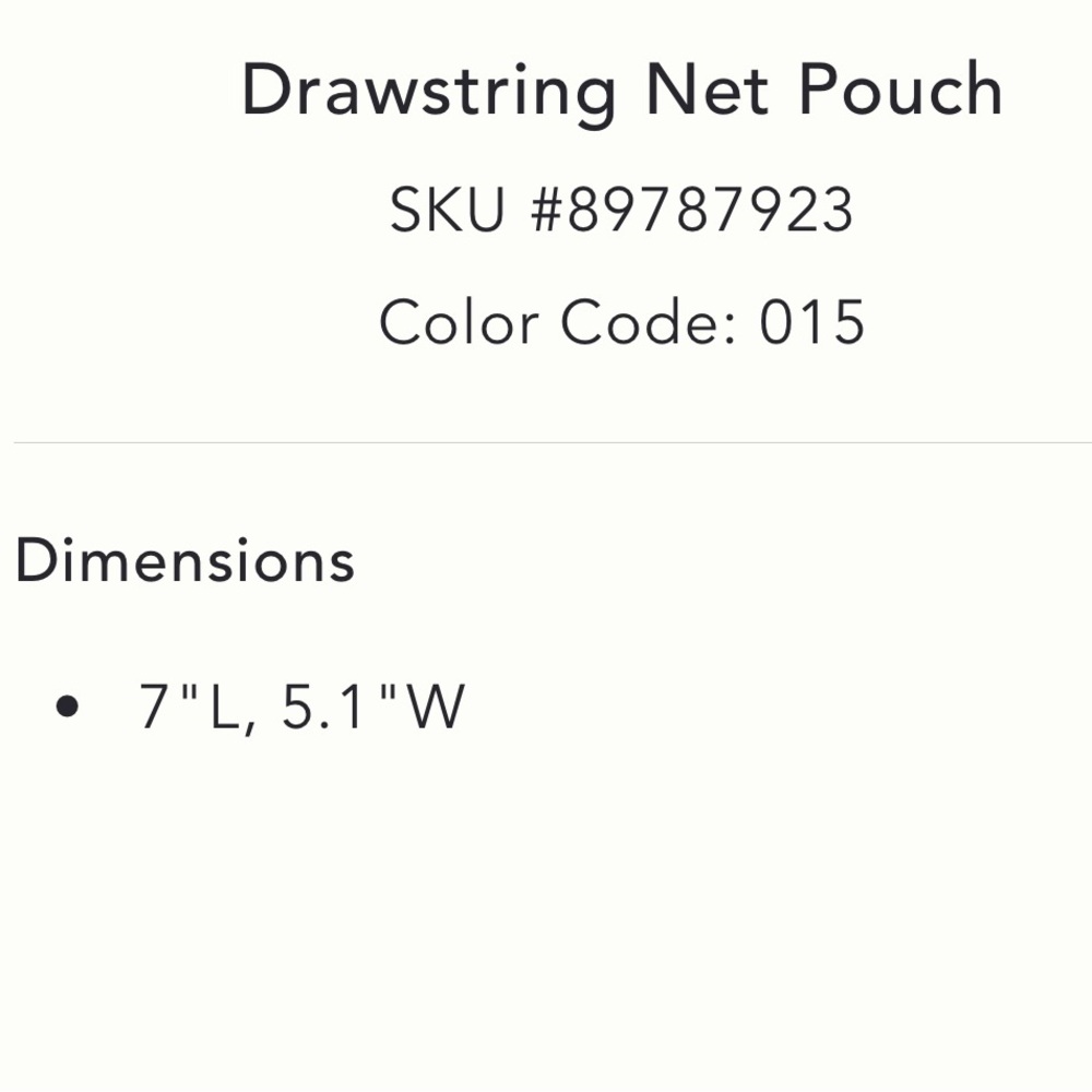 NWT Anthropologie Colorful Canvas Drawstring Bag - Picture 4 of 5